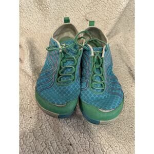 Merrell Woman’s Sneaker 11 blue green vibram